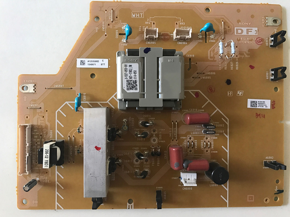 SONY KDL46X3100 DF3 BOARD 1-873-817-12 A1253586B A1253586D